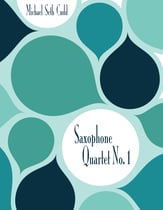 Saxophone Quartet No. 1 P.O.D cover